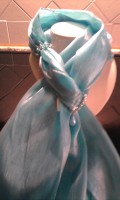 foulard blu tiffany